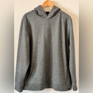 NWOT Jachs New York Men's Gray Wool Blend Hoodie Size Large